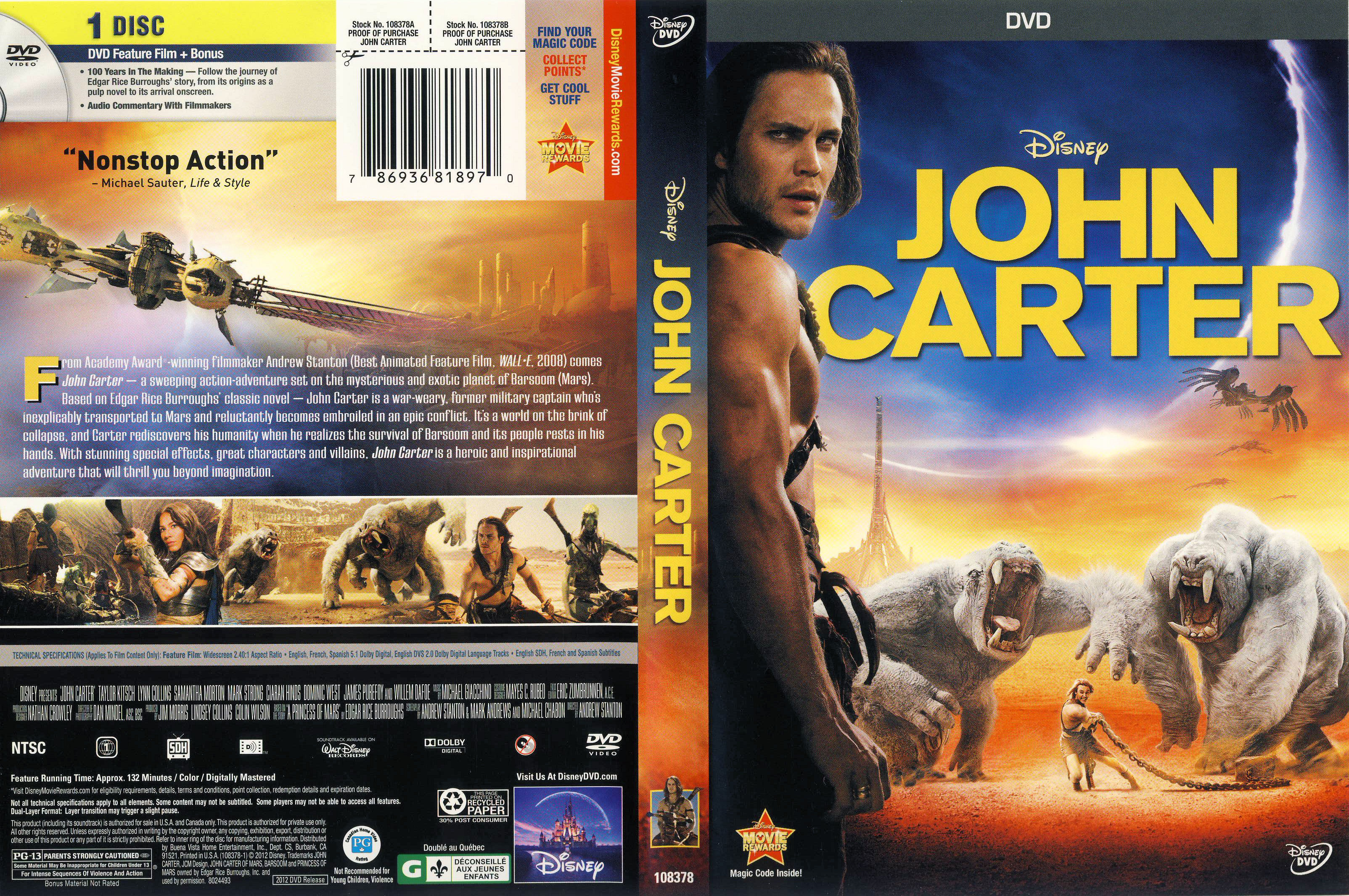 John Carter 2012 Full Movie - flixanityio